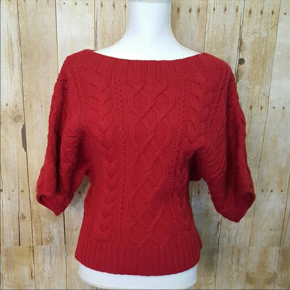 Express Chunky Cable Knit Sweater